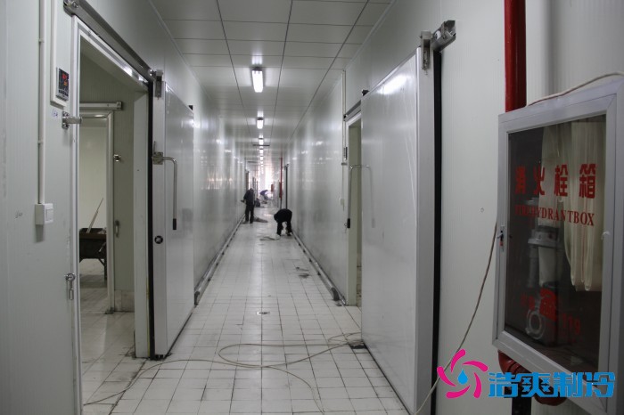 通達1500㎡農產品中心低溫冷藏冷凍庫新工程案例